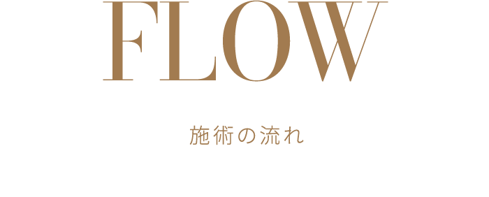 FLOW 施術の流れ