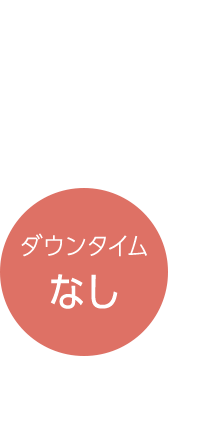 効果持続：半年〜1年