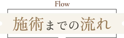 施術までの流れ