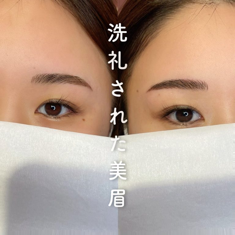 眉アートメイク<毛並み+パウダー>